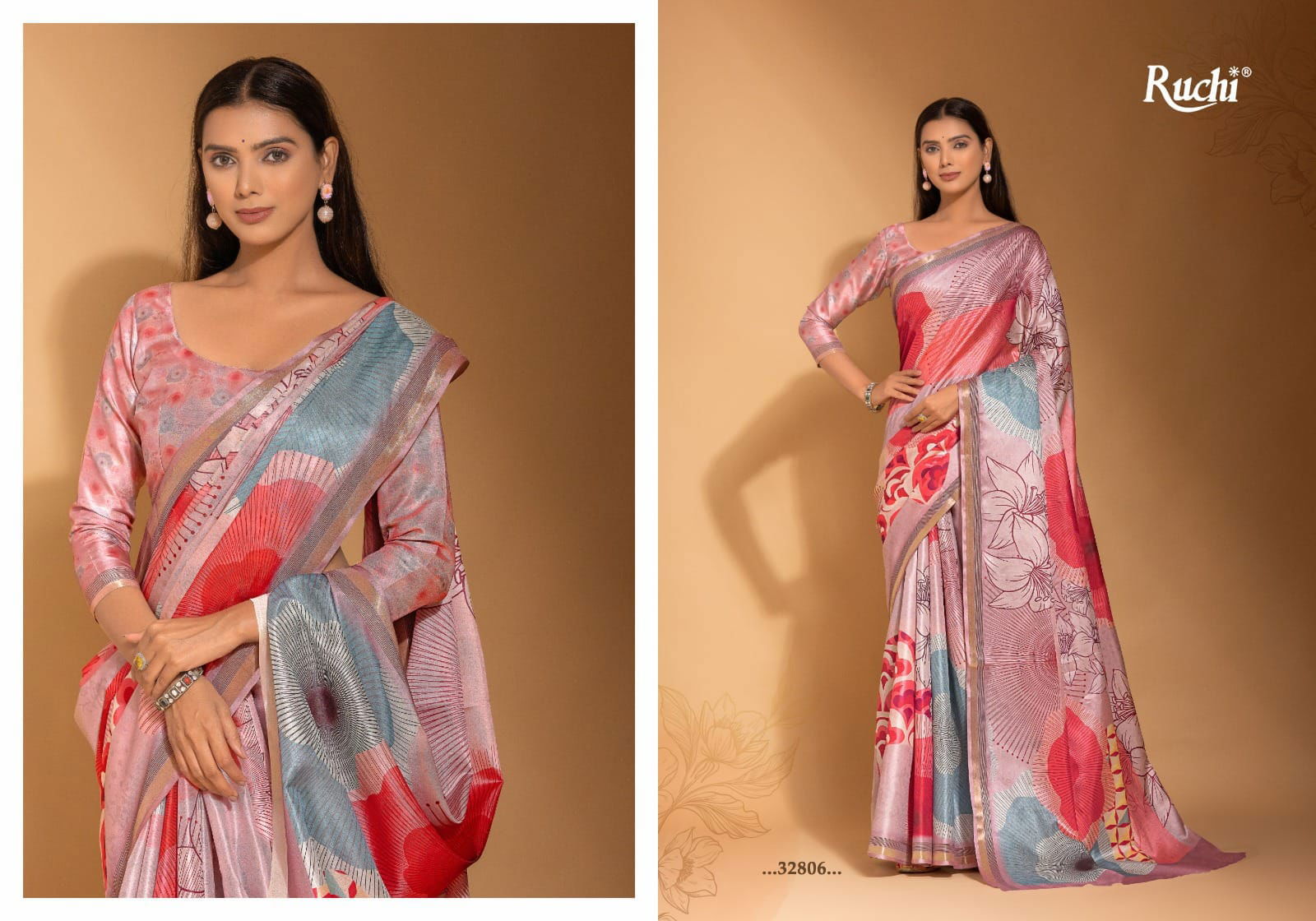 Taapsi By Ruchi Silk Digital Printed Sarees Wholesale Price In Surat